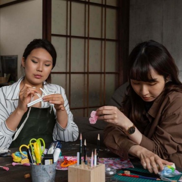 집에서 하는 수작업 이미지